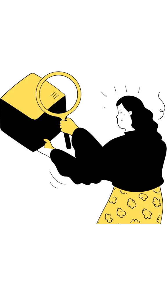 Email Finder - Magnifying